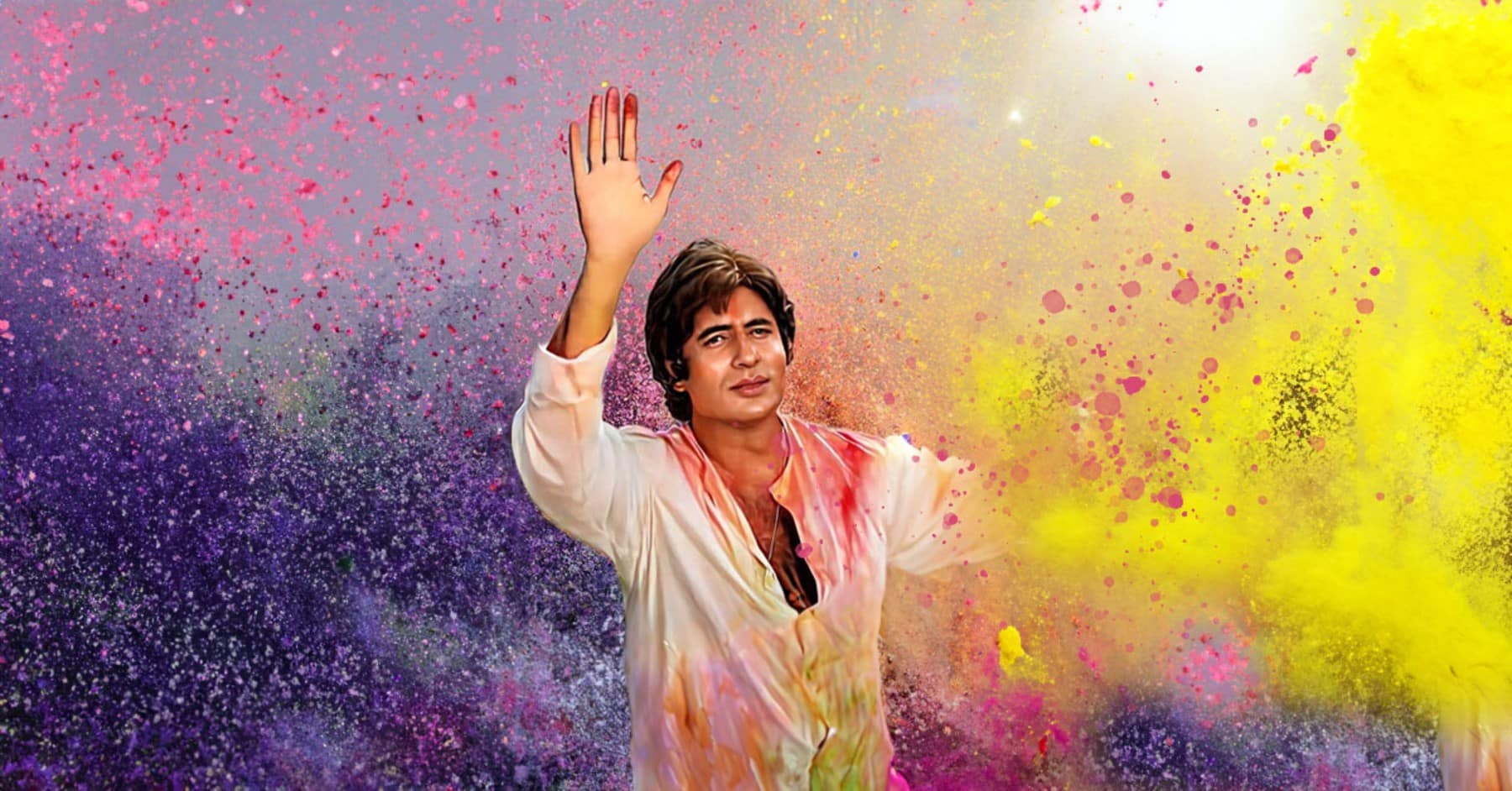 Amitabh Bachchan sang the hit Holi song Rang Barse from Silsila written by his father Harivansh Rai