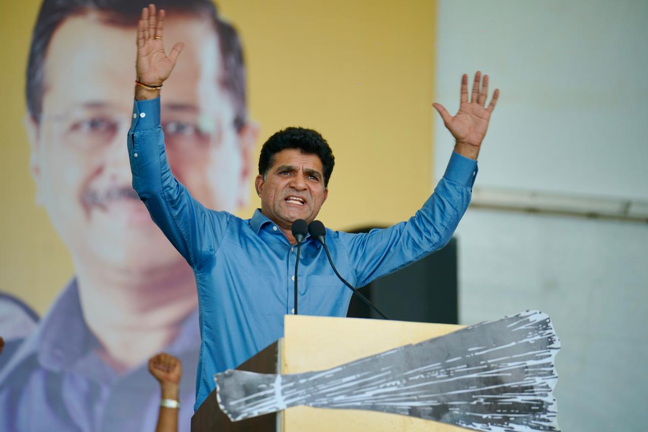 અમરેલીમાં AAP વિજય વિશ્વાસ સભા: કેજરીવાલ અને ભાગવંત માનના સંદેશા 4 NAVSARJAN SANSKRUTI 8 2