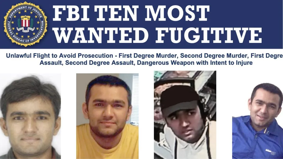 Wife murder case in America FBI increases reward on fugitive Gujarati Bhadresh Patel to 1 million