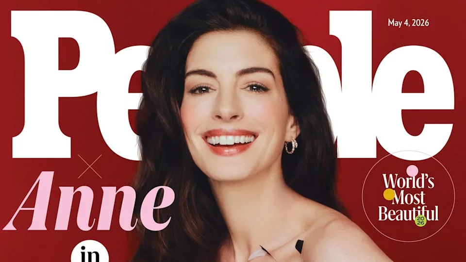 Anne Hathaway named the most beautiful star of 2026 by People Magazine