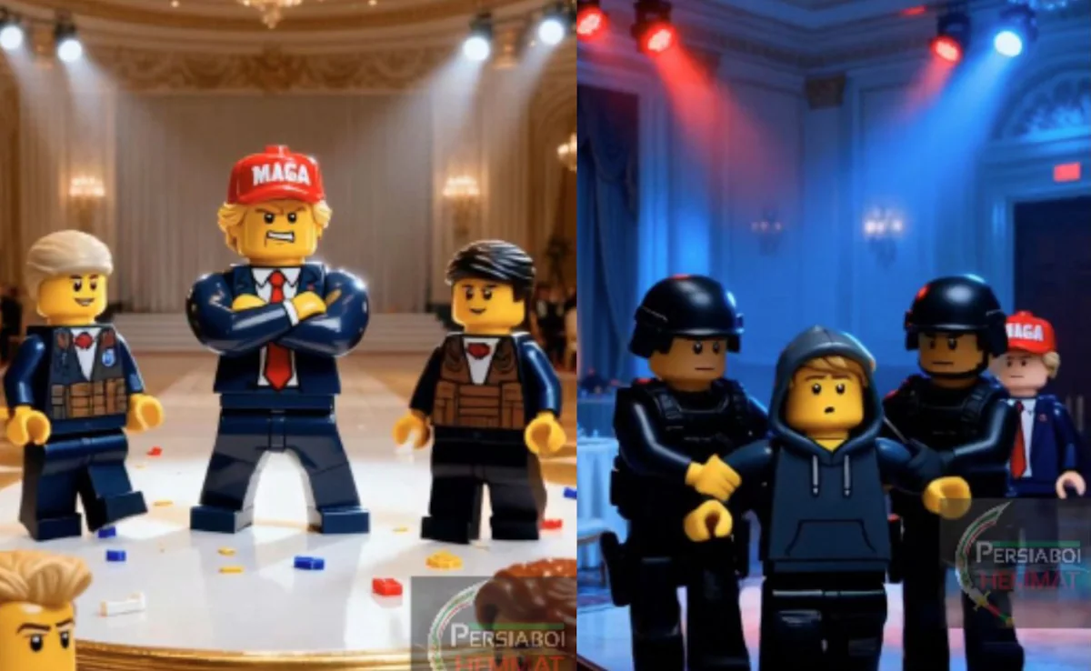 Irans Lego style video goes viral Trumps sarcastic joke on White House shooting incident