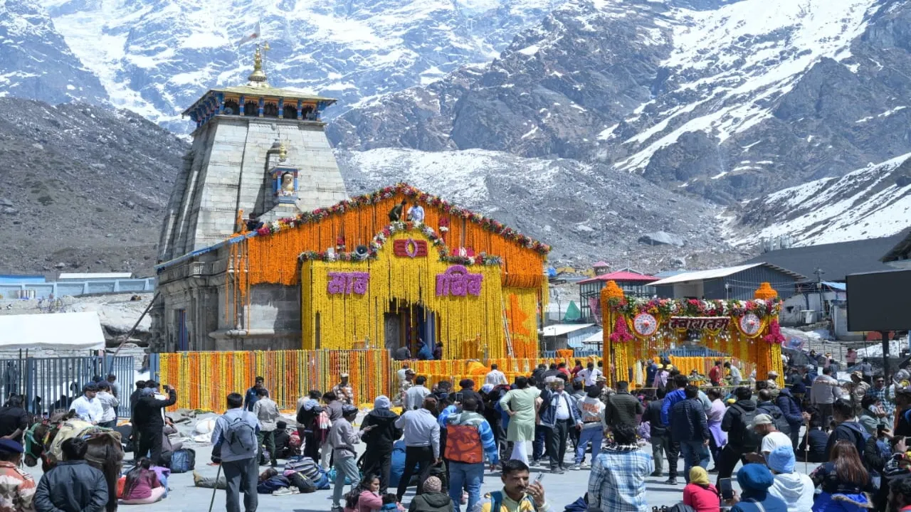Kedarnath Temple opens its doors Char Dham Yatra 2026 begins with devotion