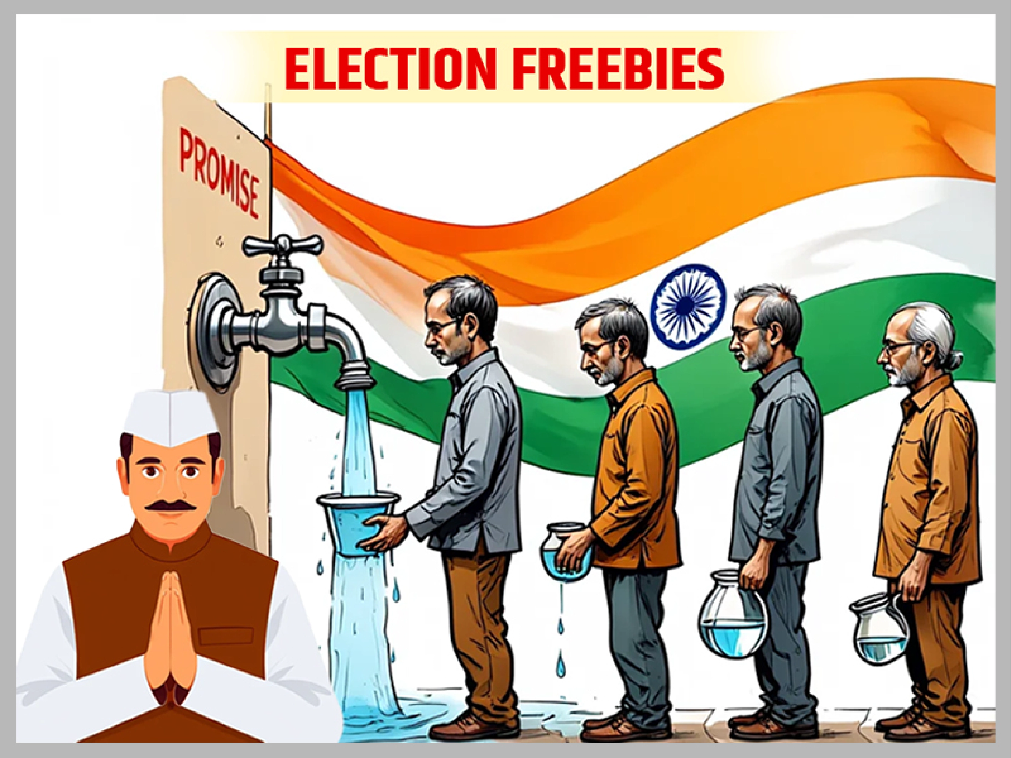 ચૂંટણી પહેલા મફત યોજનાઓનો વરસાદ: મતદારોને આકર્ષવાનો રાજકીય ખેલ અને તેના પ્રશ્નો NAVSARJAN SANSKRUTI 2