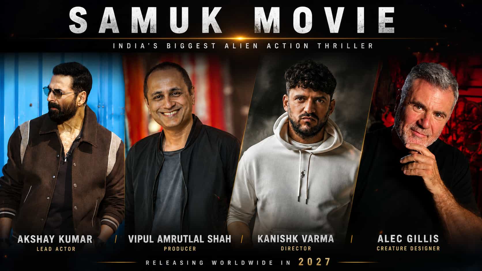 Creature designer Alec Gillis joins Akshay Kumars Hollywood level alien thriller Samook
