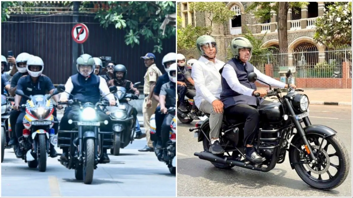 Impact of PM Modis appeal CM Fadnavis reaches office on bike takes strict decision to reduce