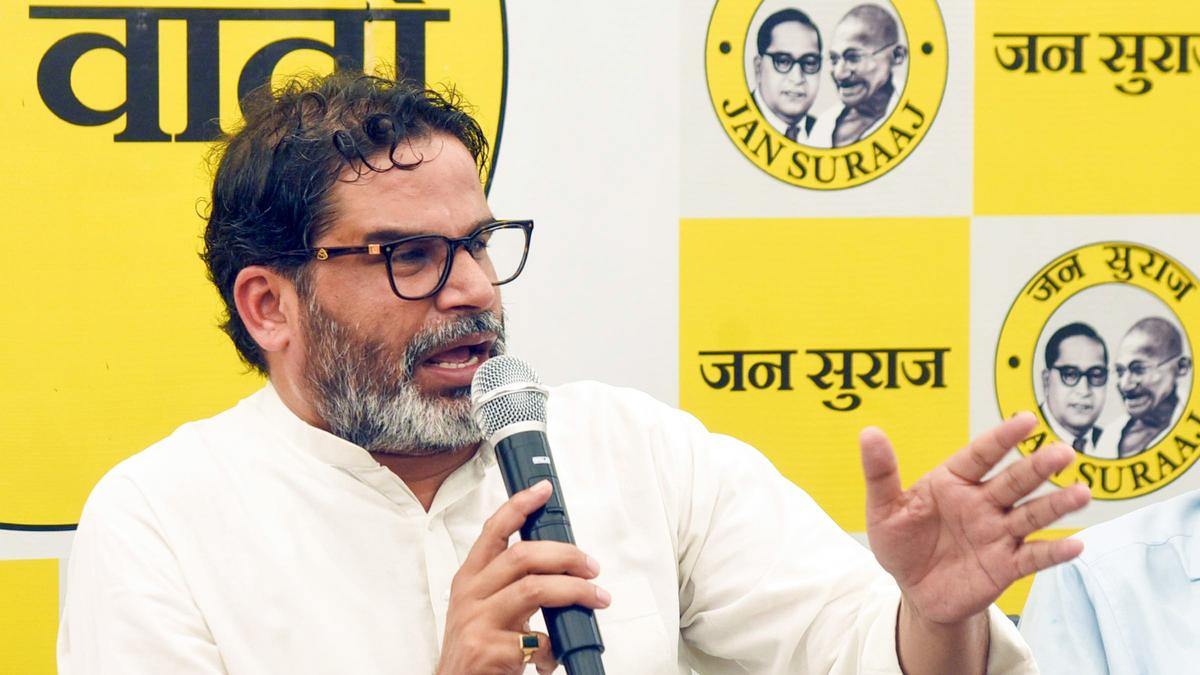 Prashant Kishors decision to stay in the ashram till the elections for Jan Suraj Party heated debate in Bihar politics