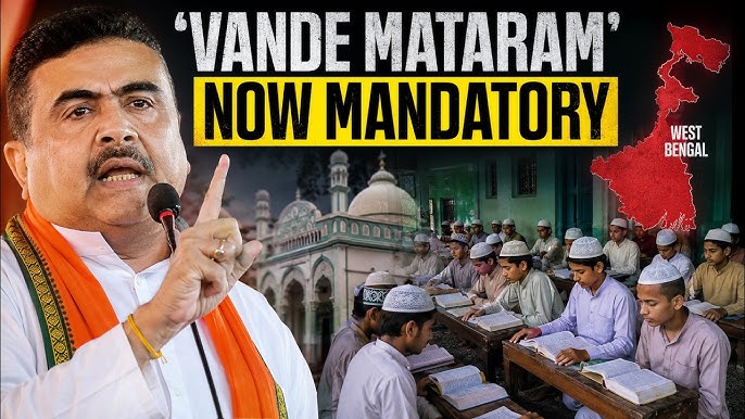 Vande Mataram made mandatory in Bengals madrasas governments decision sparks political debate