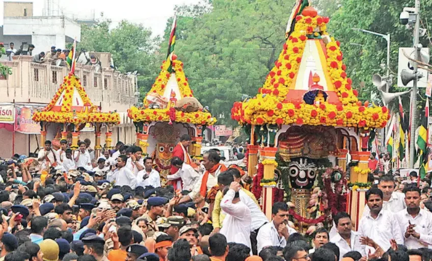 High tech tracking system for Gajraj in Ahmedabad Rath Yatra 18 Gajraj will be monitored with GPS and cameras