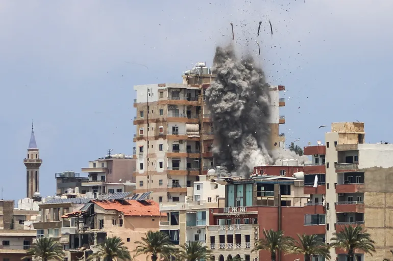 Israels attack puts Trumps Iran deal in danger heavy bombing in Lebanon again