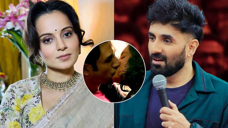Kangana hits back at Veer Das kissing story calls it nonsense fantasy