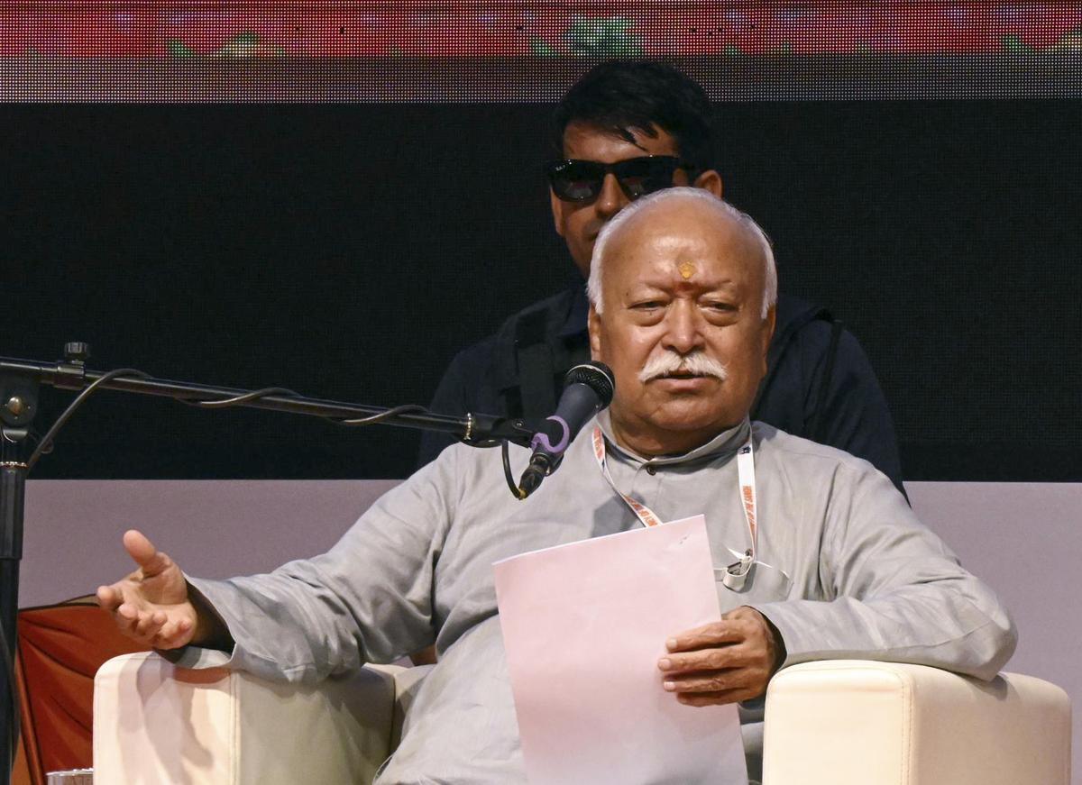 Mohan Bhagwat Doors of dialogue with Pakistan should not be closed good relations are necessary