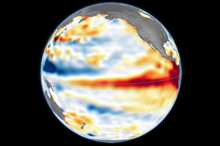 NASA warning Powerful El Nino ​​active in Pacific Ocean threat to Indias monsoon and economy