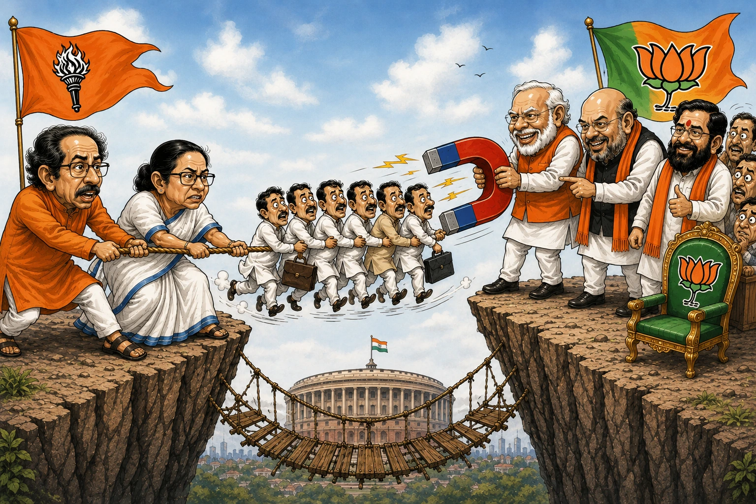 પક્ષપલટાની બેશરમી: મતદારોના વિશ્વાસ અને લોકશાહીના મૂલ્યો પર ઘા NAVSARJAN SANSKRUTI 15