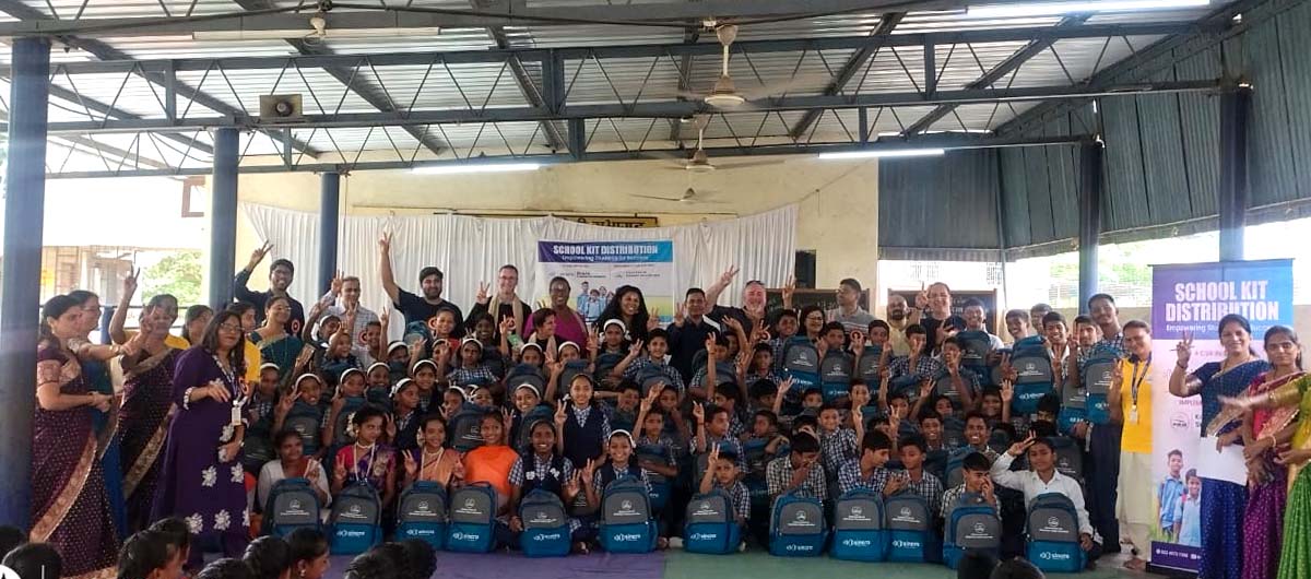 School Kit Distribution Benefits 800+ Students at Pune School Through Kokan NGO India NAVSARJAN SANSKRUTI 21