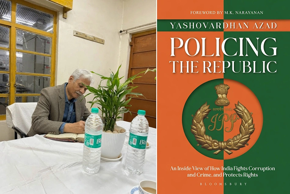 પૂર્વ IB સ્પેશિયલ ડિરેક્ટર યશોવર્ધન આઝાદનું ‘Policing the Republic’ પુસ્તક 4 સપ્ટેમ્બરે લોન્ચ થશે NAVSRAJAN SNAKSRUTI