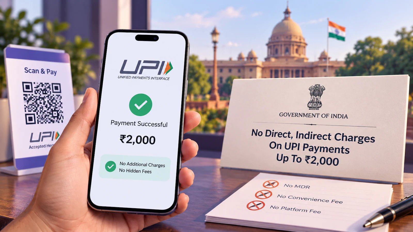 UPI ચાર્જ પર વિપક્ષના હોબાળા વચ્ચે સરકારની સ્પષ્ટતા: ‘સિસ્ટમ આત્મનિર્ભર બનશે, કોઈ વિદેશી દબાણ નથી’ NAVSARJAN SANSKRUTi 36